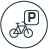 Logo parking biciletes